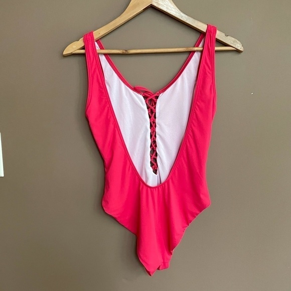 Onia Bridget One-Piece Swimsuit Geranium Medium - Picture 8 of 12